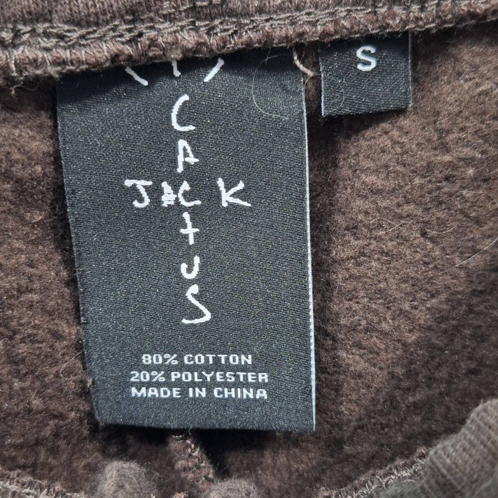 Cactus Jack Streetwear × Travis Scott mcdonalds sticker bomb Jogger sweatpants - Picture 6 of 7